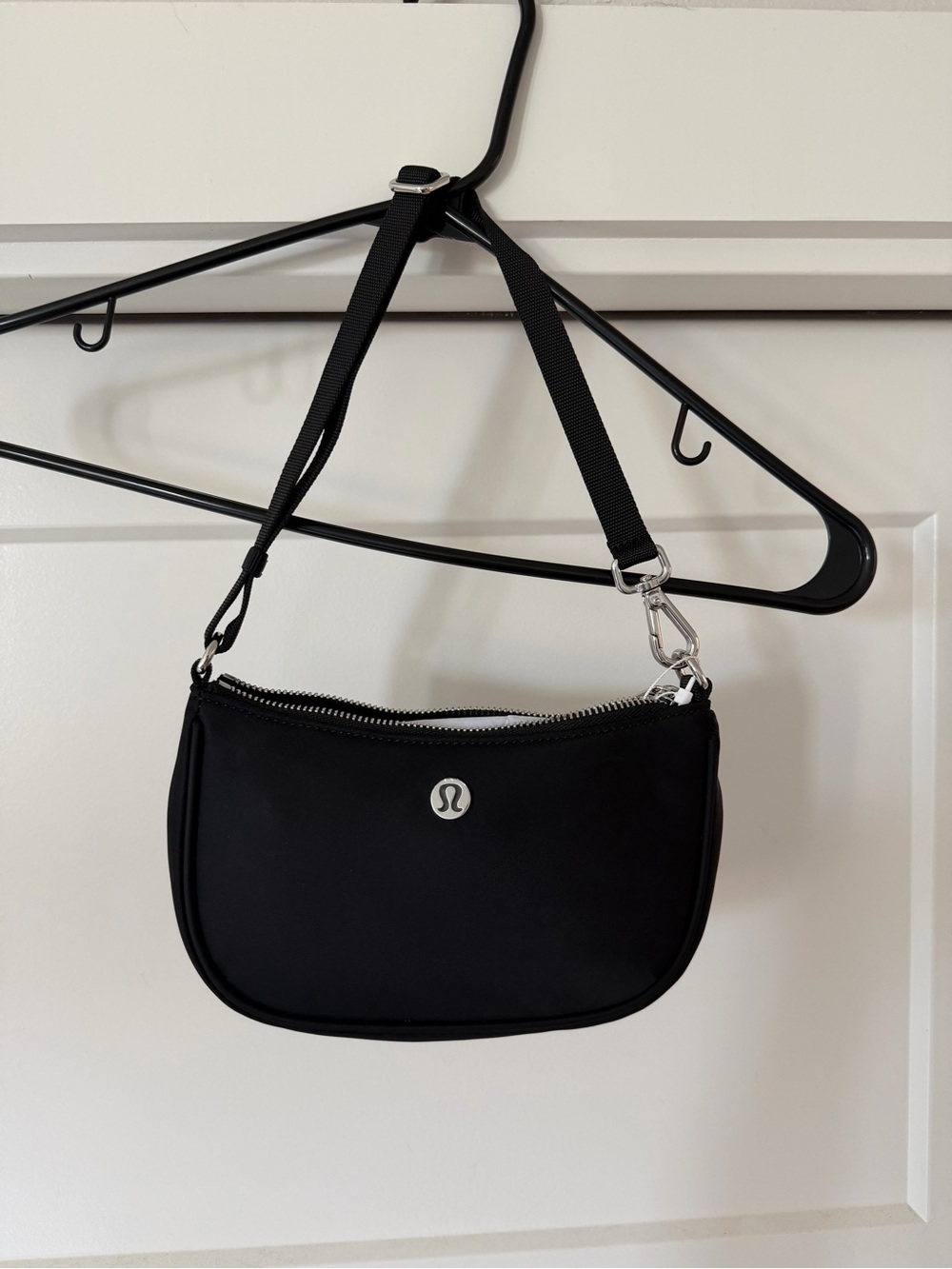 lululemon Black in the city mini shoulder bag